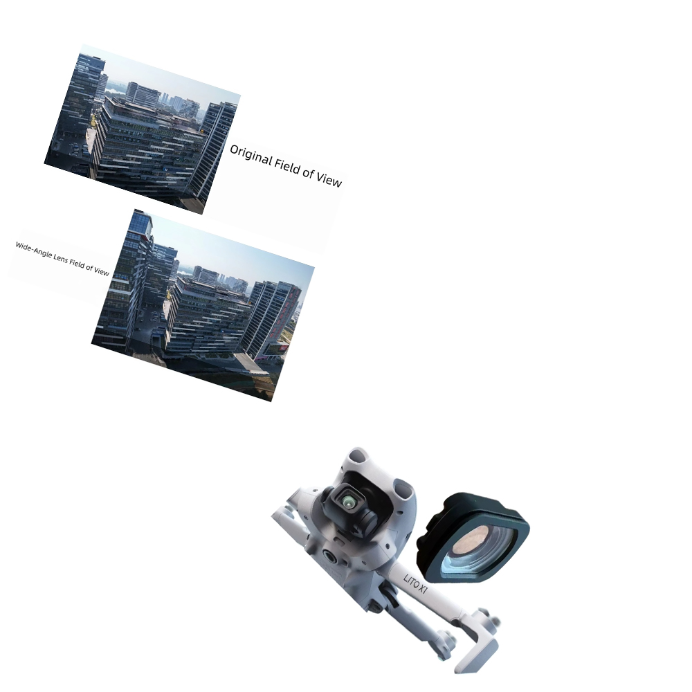 Drone Camera Wide Angle - DJI Lito x1 için Geniş Açılı
