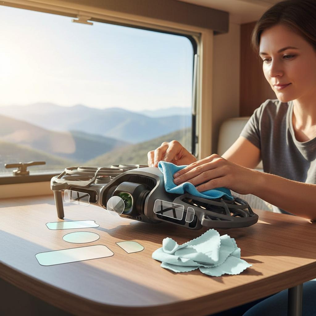 Drone Camera Vlog - Ultra Net Lens Temperli Cam Filmi