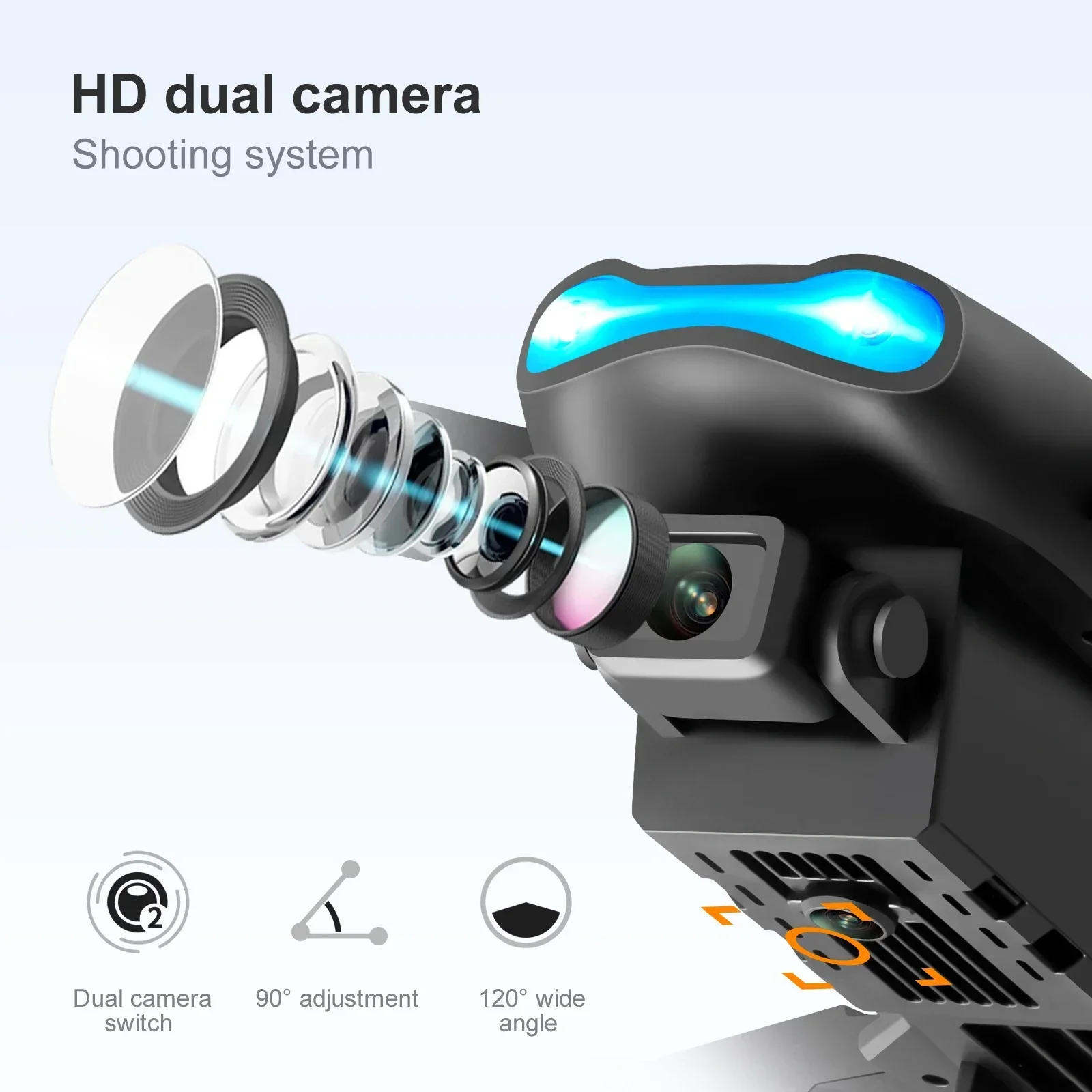 Yeni E99 Pro HD 4K Drone Çift  - Drone Camera 4K incelemesi ve fiyatı