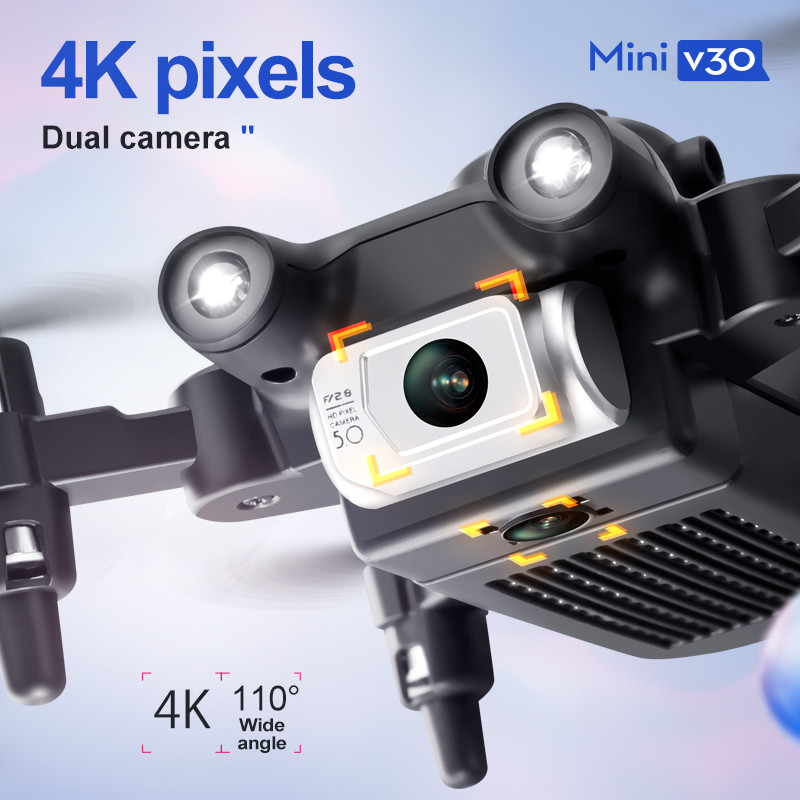 Mini V30 WiFi FPV Drone 4K HD  - Drone Camera Mount incelemesi ve fiyatı