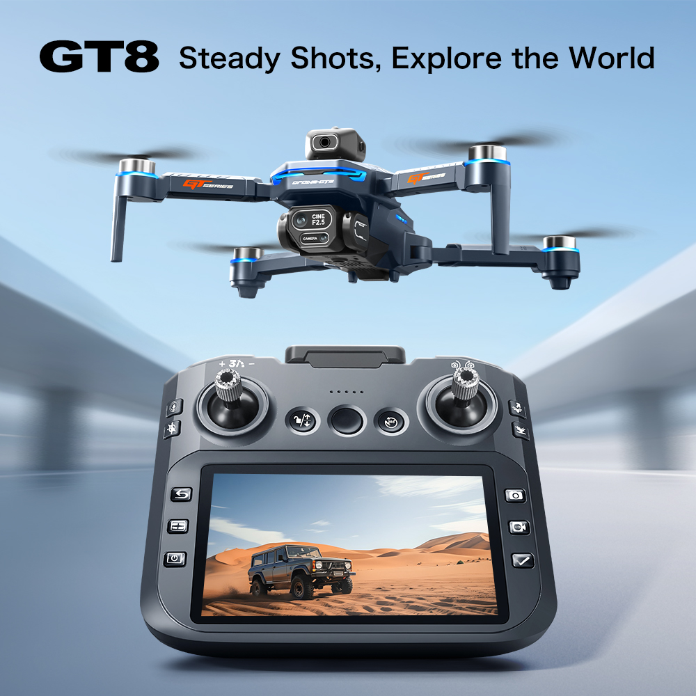 GT8 Max Katlanabilir Drone 8K  - Drone Camera Professional incelemesi ve fiyatı