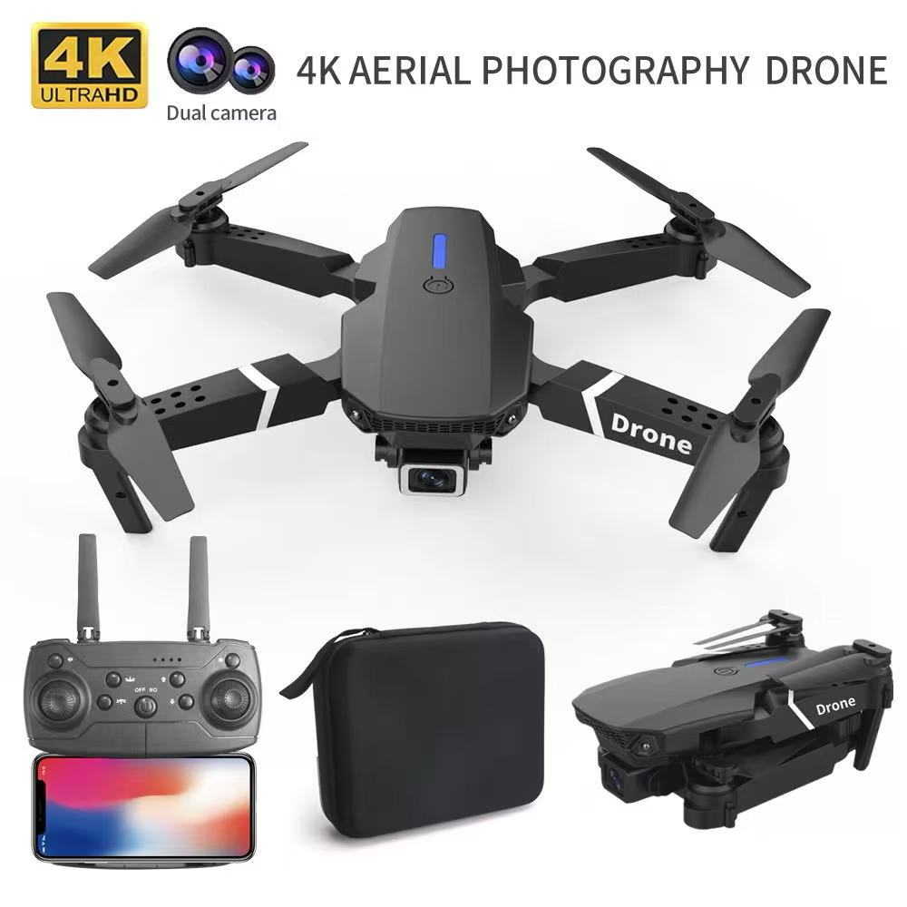 Profesyonel Drone E88 4k geniş - Drone Camera Wide Angle incelemesi ve fiyatı