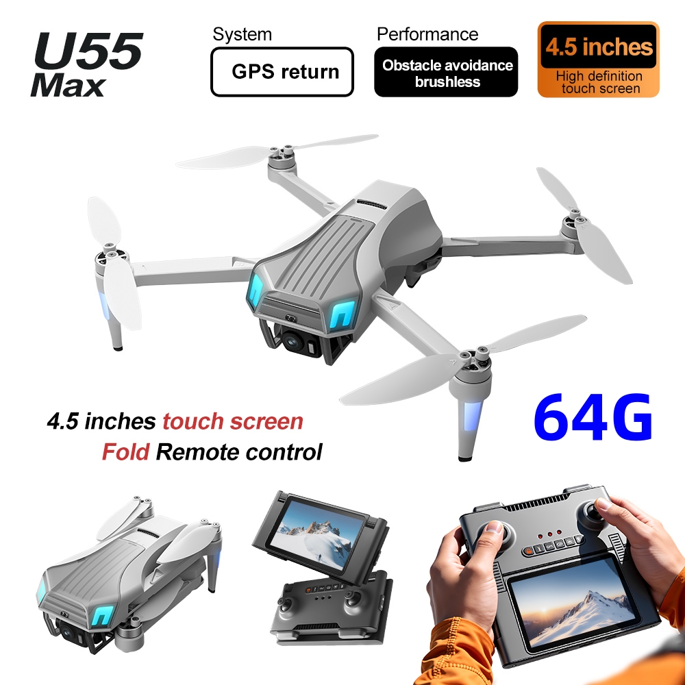 NCZOBOE U55 Optik Akışlı GPS D - Drone Camera Professional incelemesi ve fiyatı